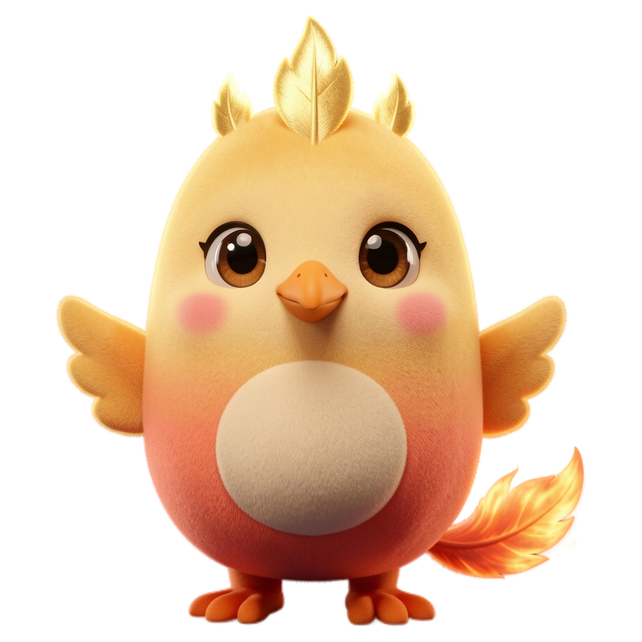 Sori, the baby dawn phoenix